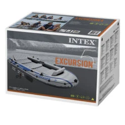 BATEAU GONFLABLE INTEX EXCURSION 5 + 2 AVIRONS + GONFLEUR -Minn Kota Soldes Magasin bateau gonflable intex excursion 5 2 avirons gonfleur 4