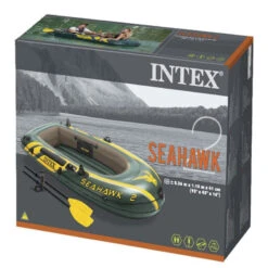 BATEAU GONFLABLE INTEX SEAHAWK 2 + 2 RAMES + GONFLEUR -Minn Kota Soldes Magasin bateau gonflable intex seahawk 2 2 rames gonfleur 2