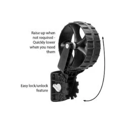 ROUES ARRIERES BATEAU RAILBLAZA -Minn Kota Soldes Magasin roues arrieres bateau railblaza 4